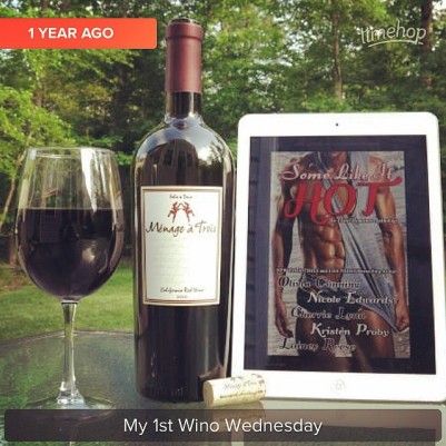 Timehop Wino Wednesday
